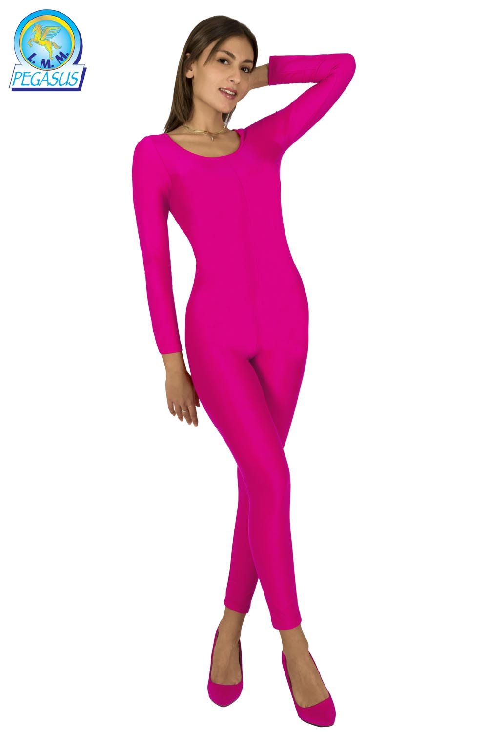 TUTA LYCRA FUCSIA DANZA DONNA